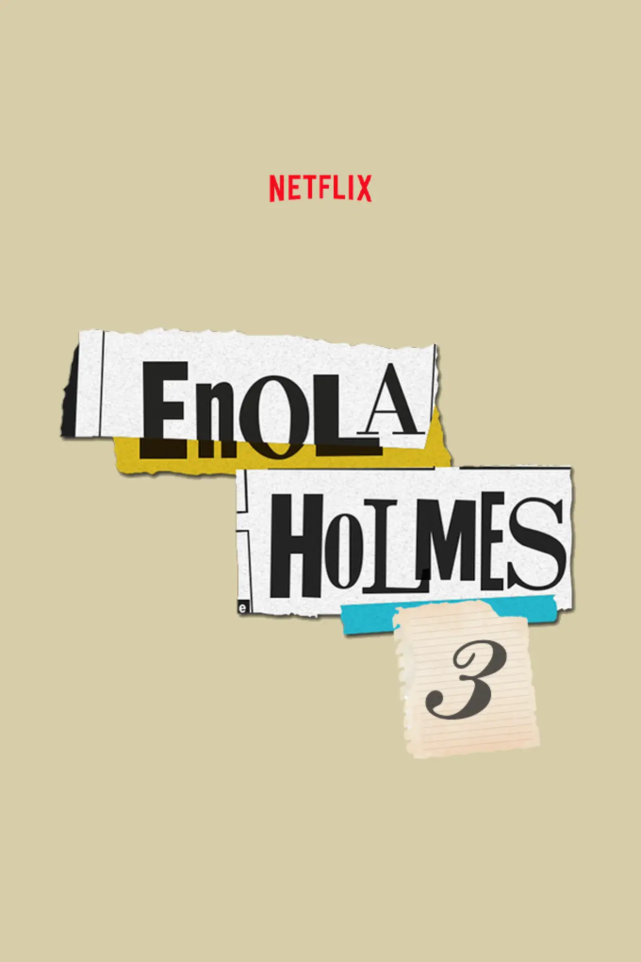Movie poster "Enola Holmes 3"
