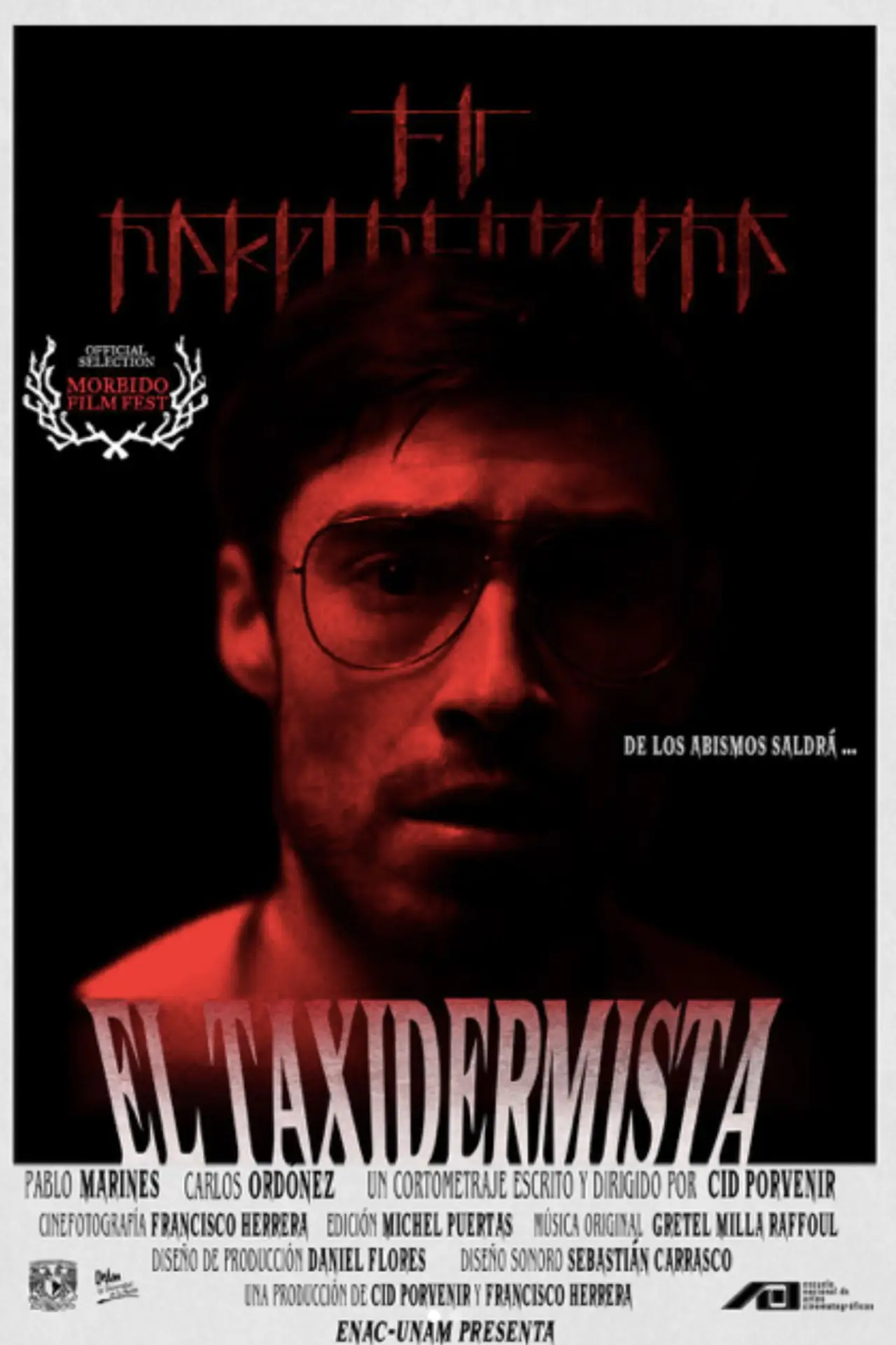 Movie poster "The Taxidermist"