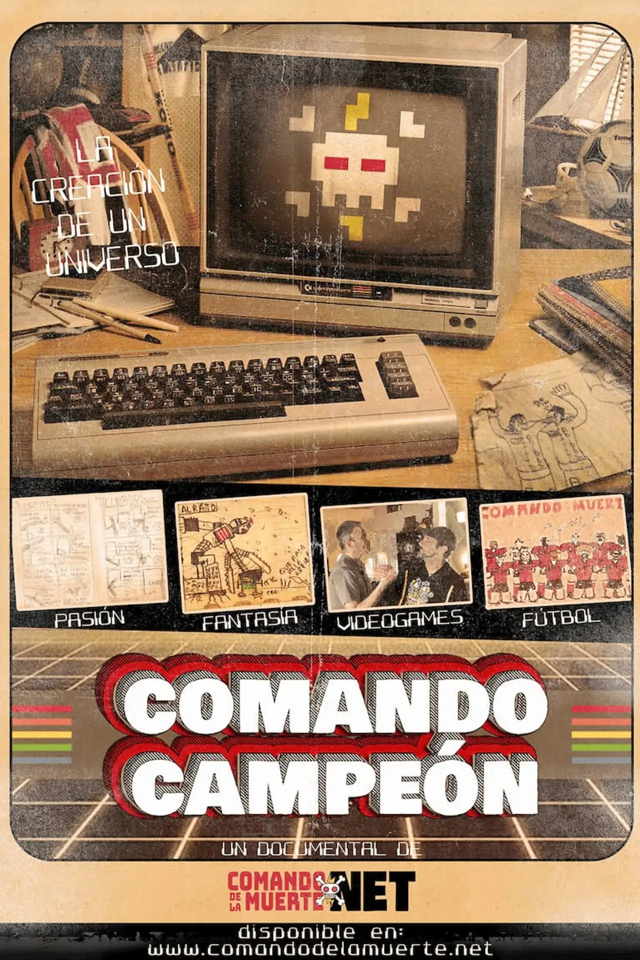 Movie poster "Comando campeón"