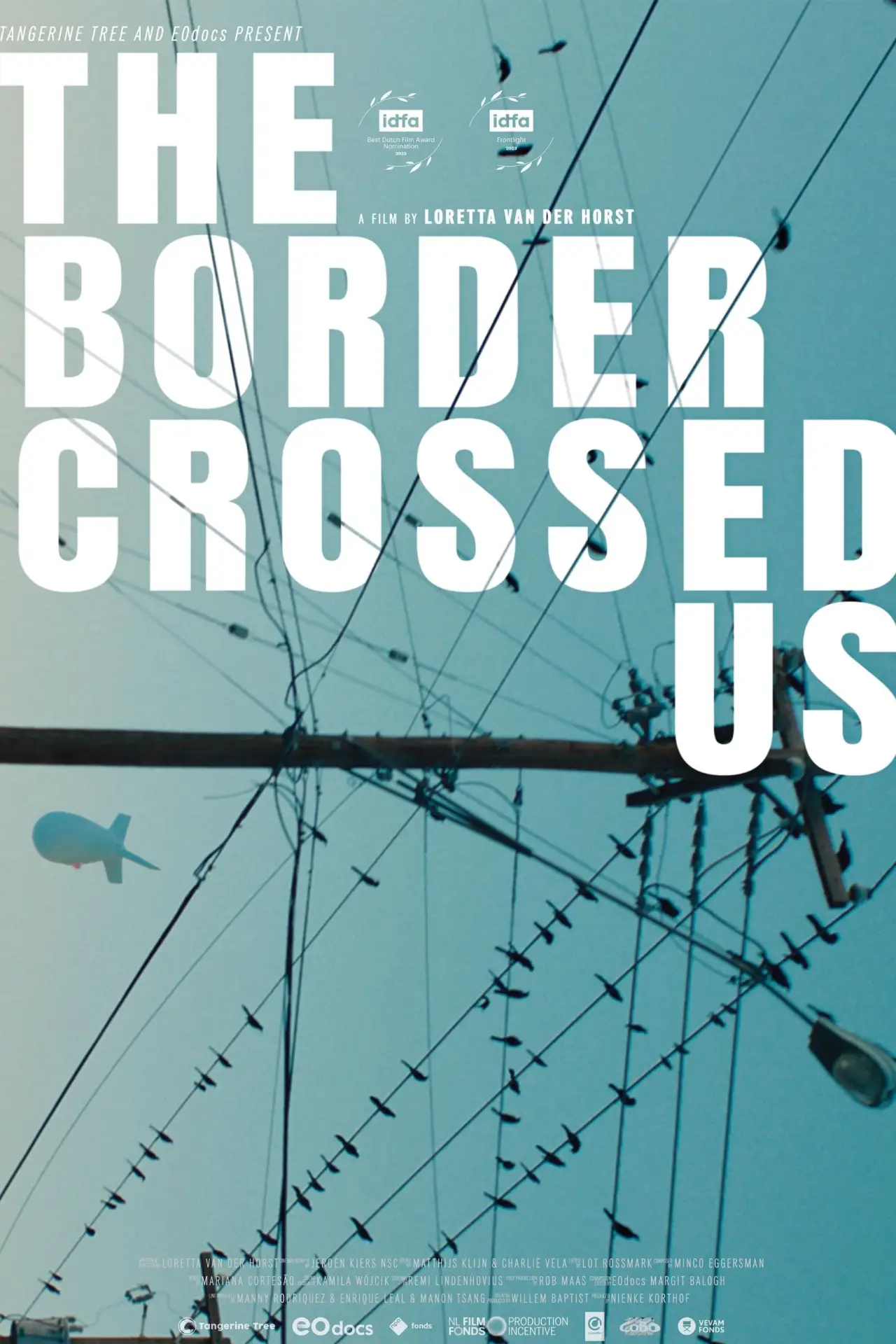 Movie poster "The Border Crossed Us"