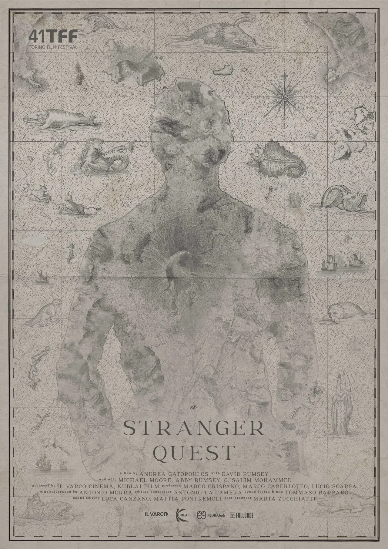 Movie poster "A Stranger Quest"