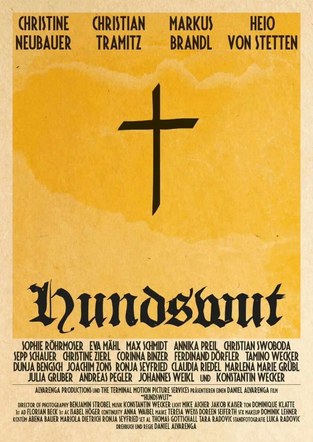 Movie poster "Hundswut"
