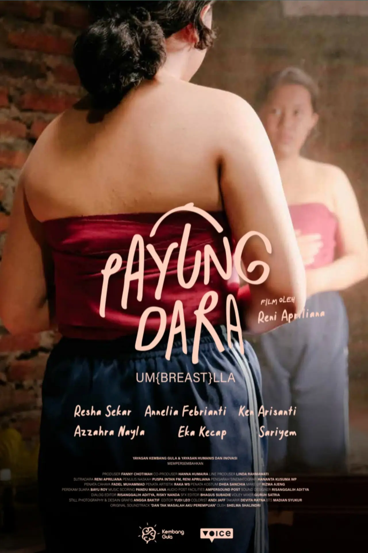 Movie poster "Um{breast}ella"