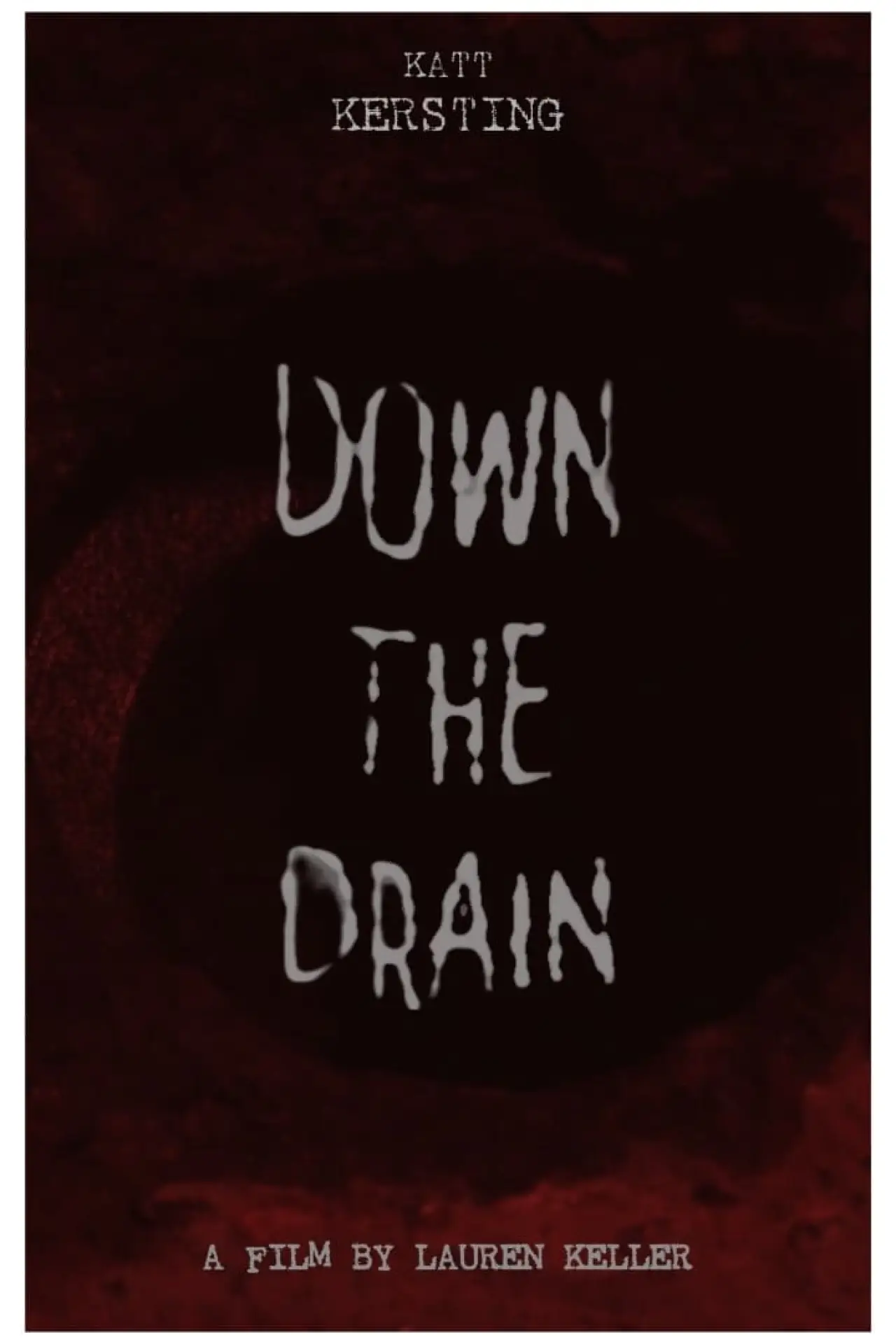 Movie poster "Down the Drain"