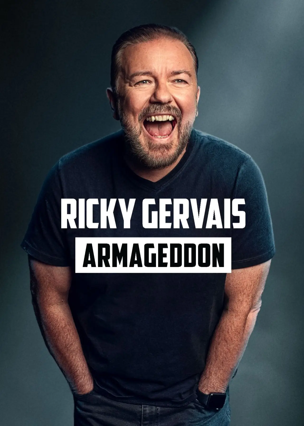Movie poster "Ricky Gervais: Armageddon"