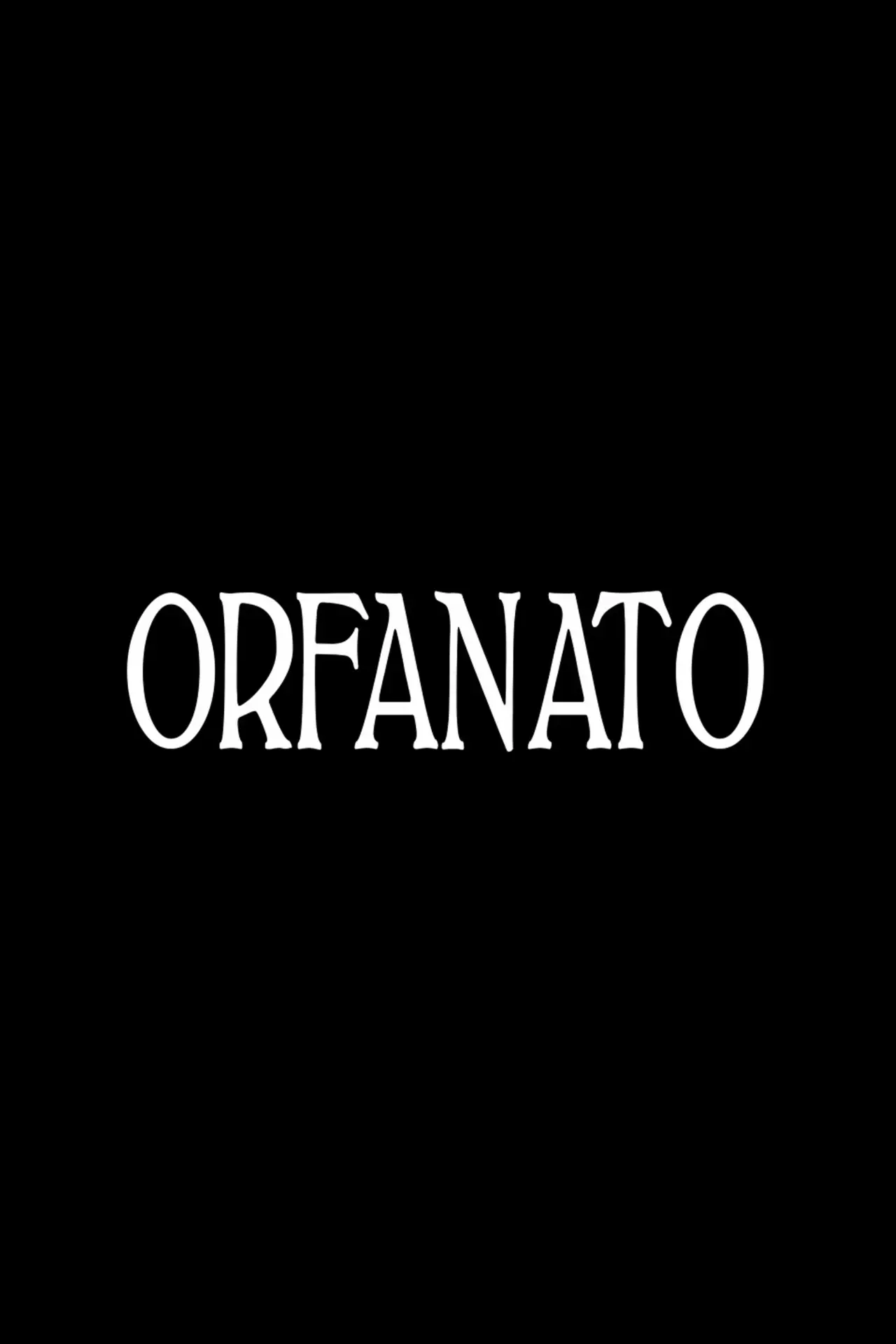 Movie poster "Orfanato"