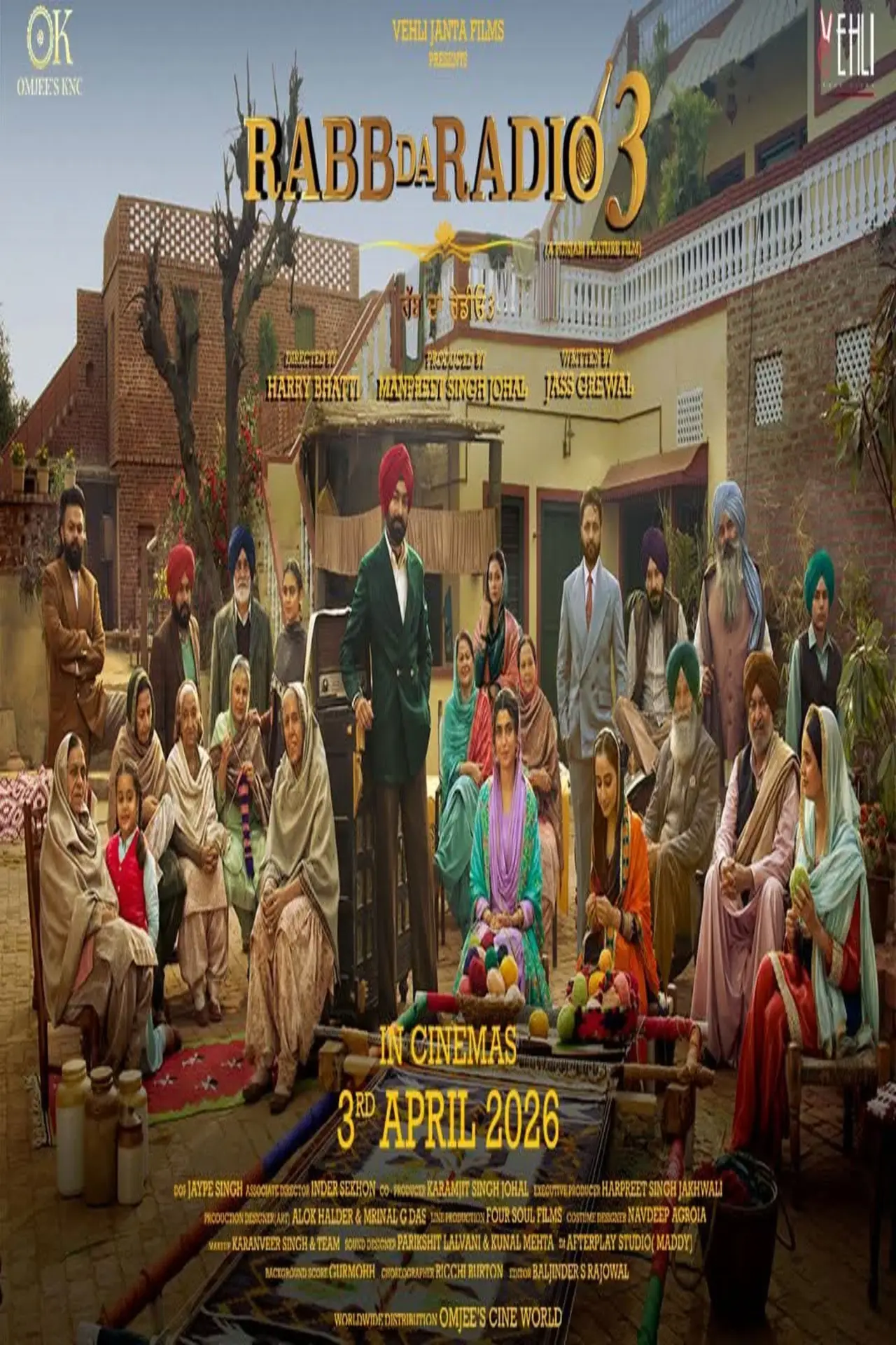 Movie poster "Rabb Da Radio 3"