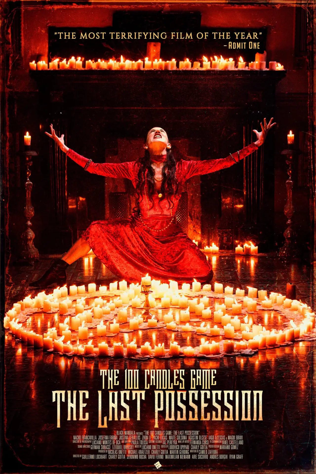Movie poster "100 Candles Game: The Last Possession"