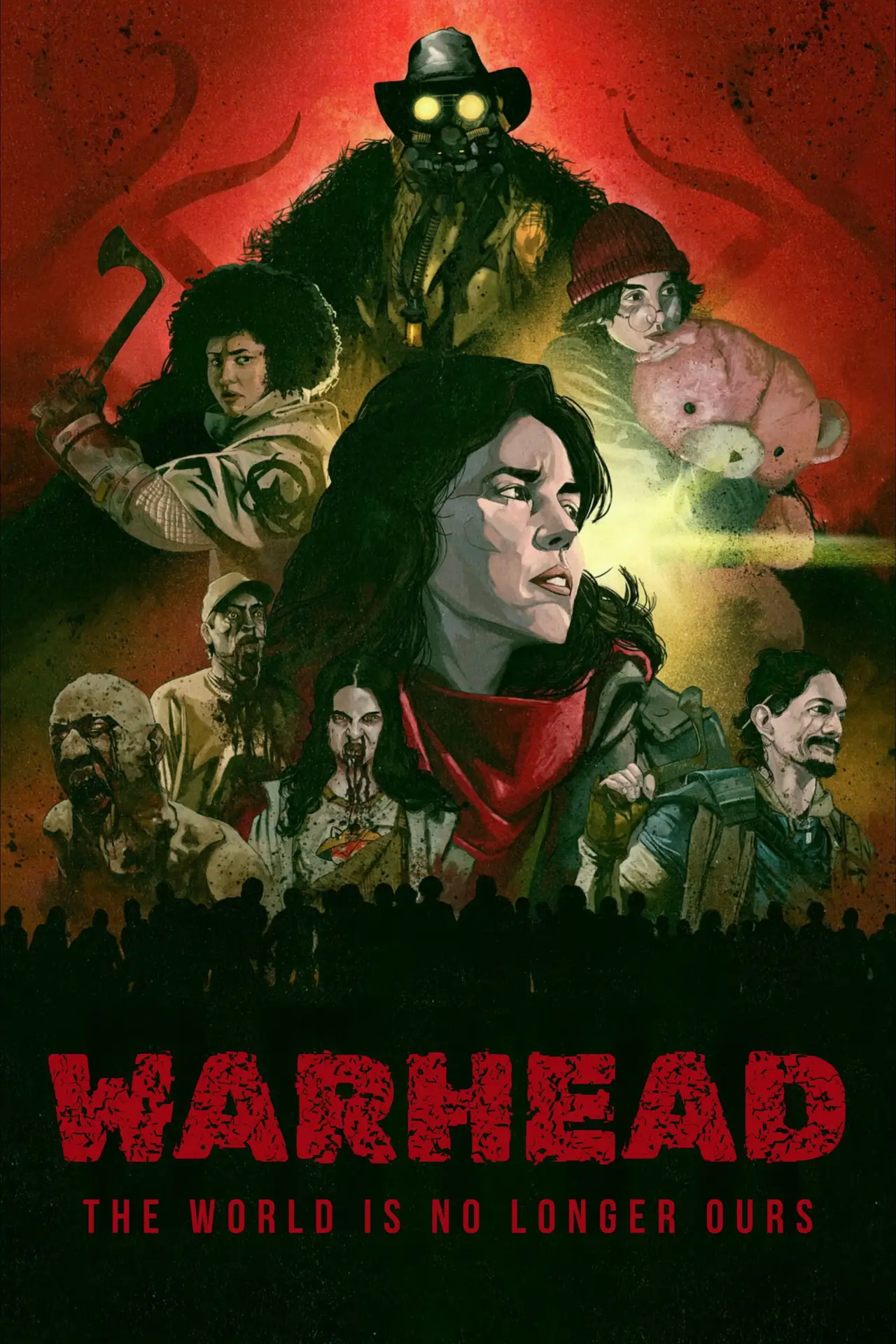 Movie poster "Warhead: The World Is No Longer Ours"