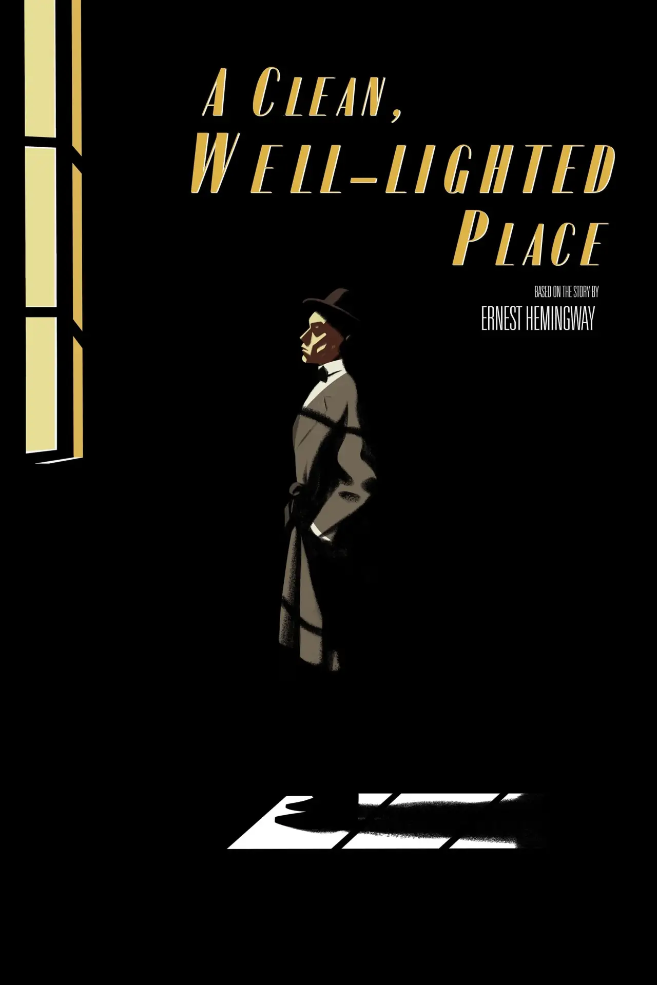 Movie poster "A Clean, Well-Lighted Place"