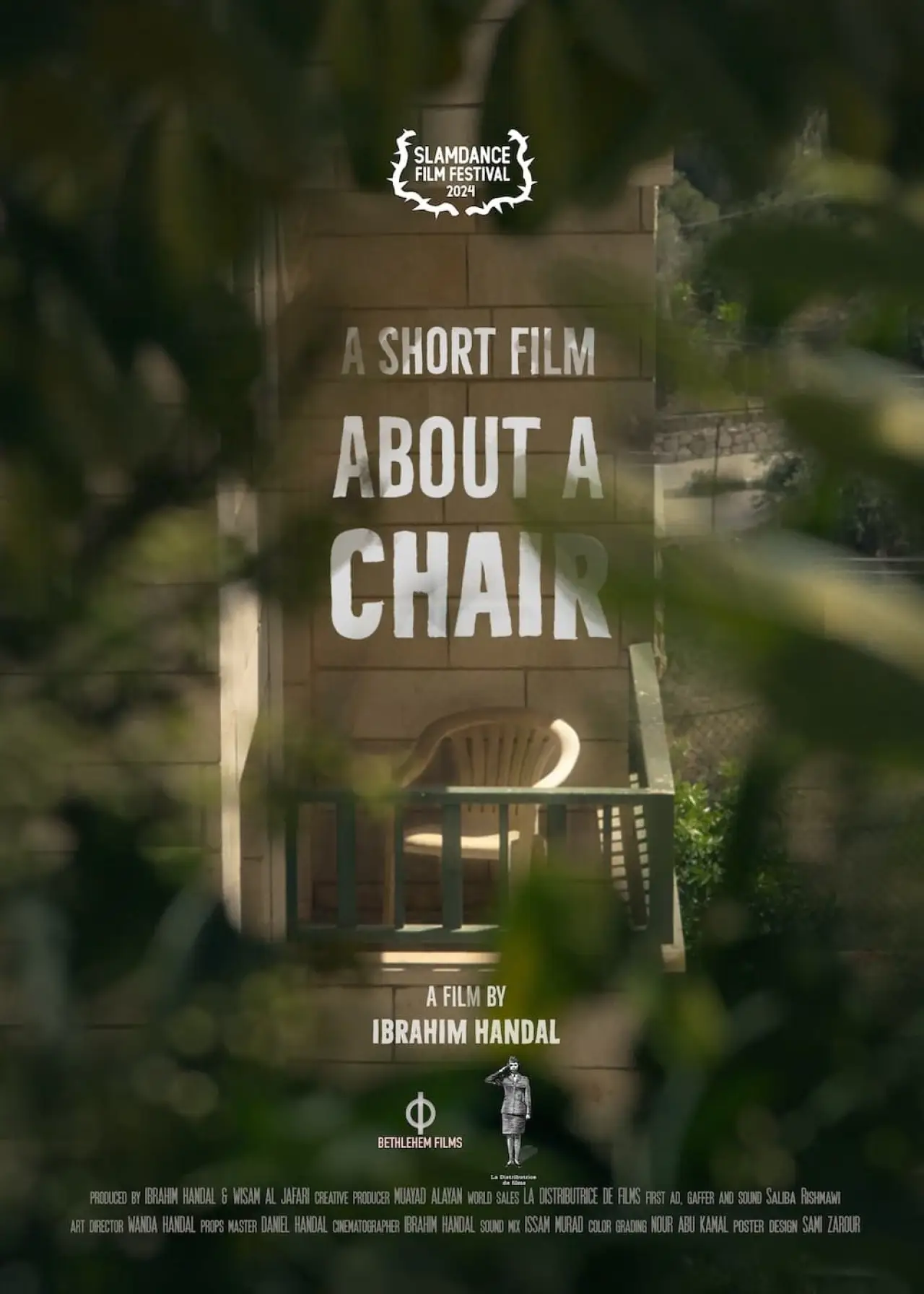 Movie poster "A Short Film About a Chair"