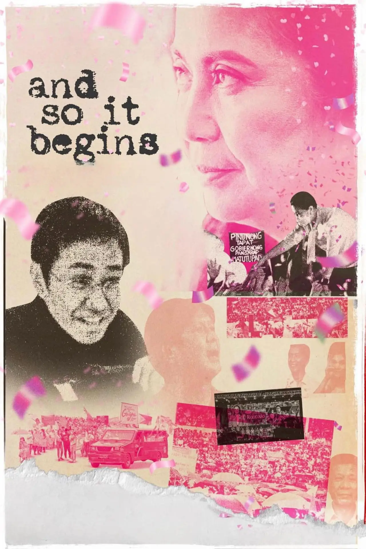 Movie poster "And So It Begins"