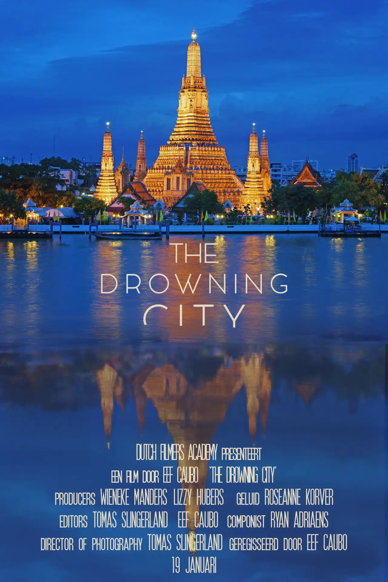 Movie poster "The Drowning City"