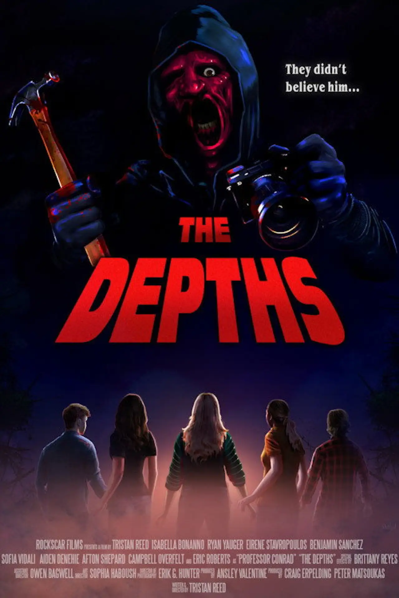 Movie poster "The Depths"