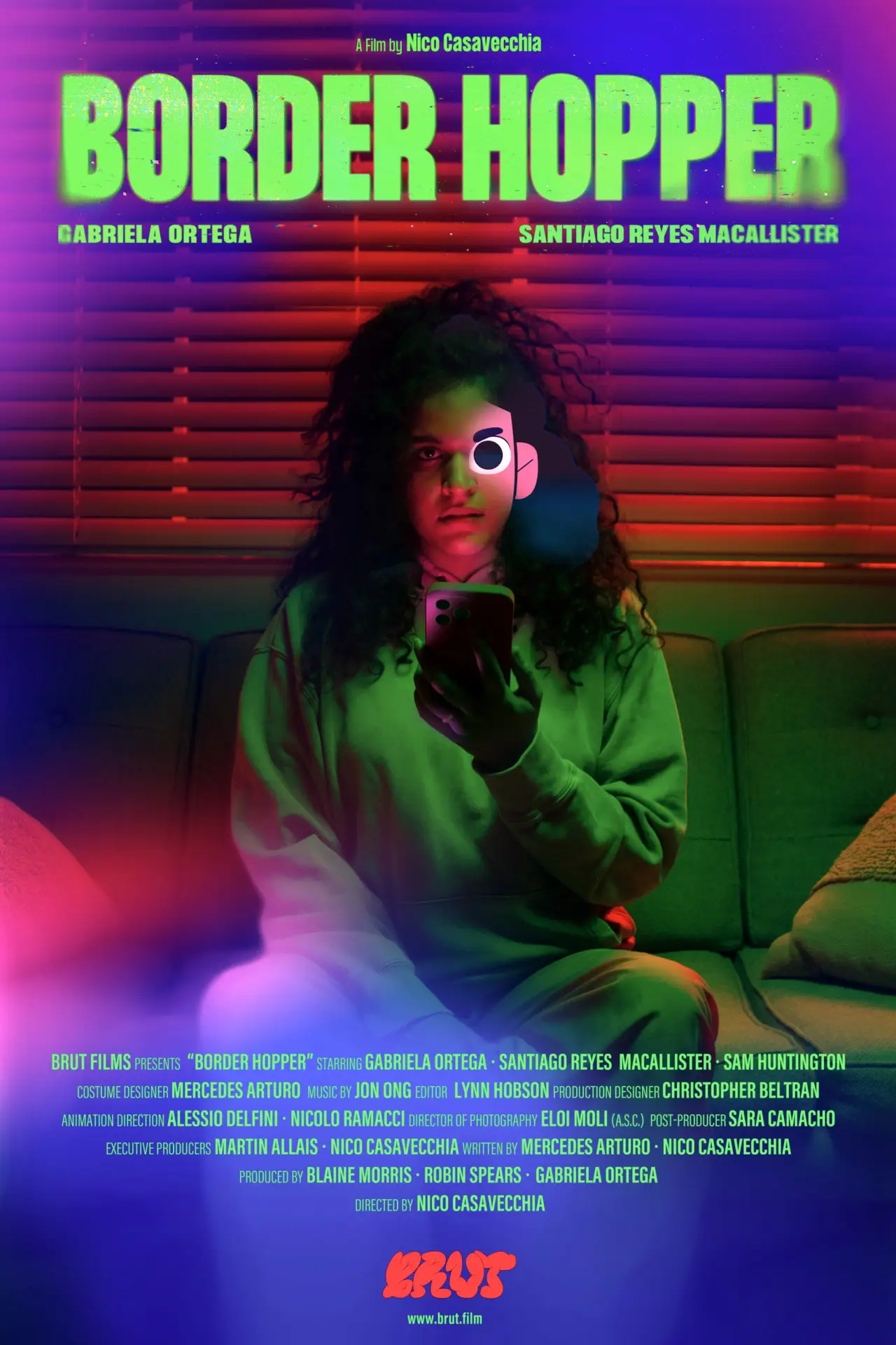 Movie poster "Border Hopper"