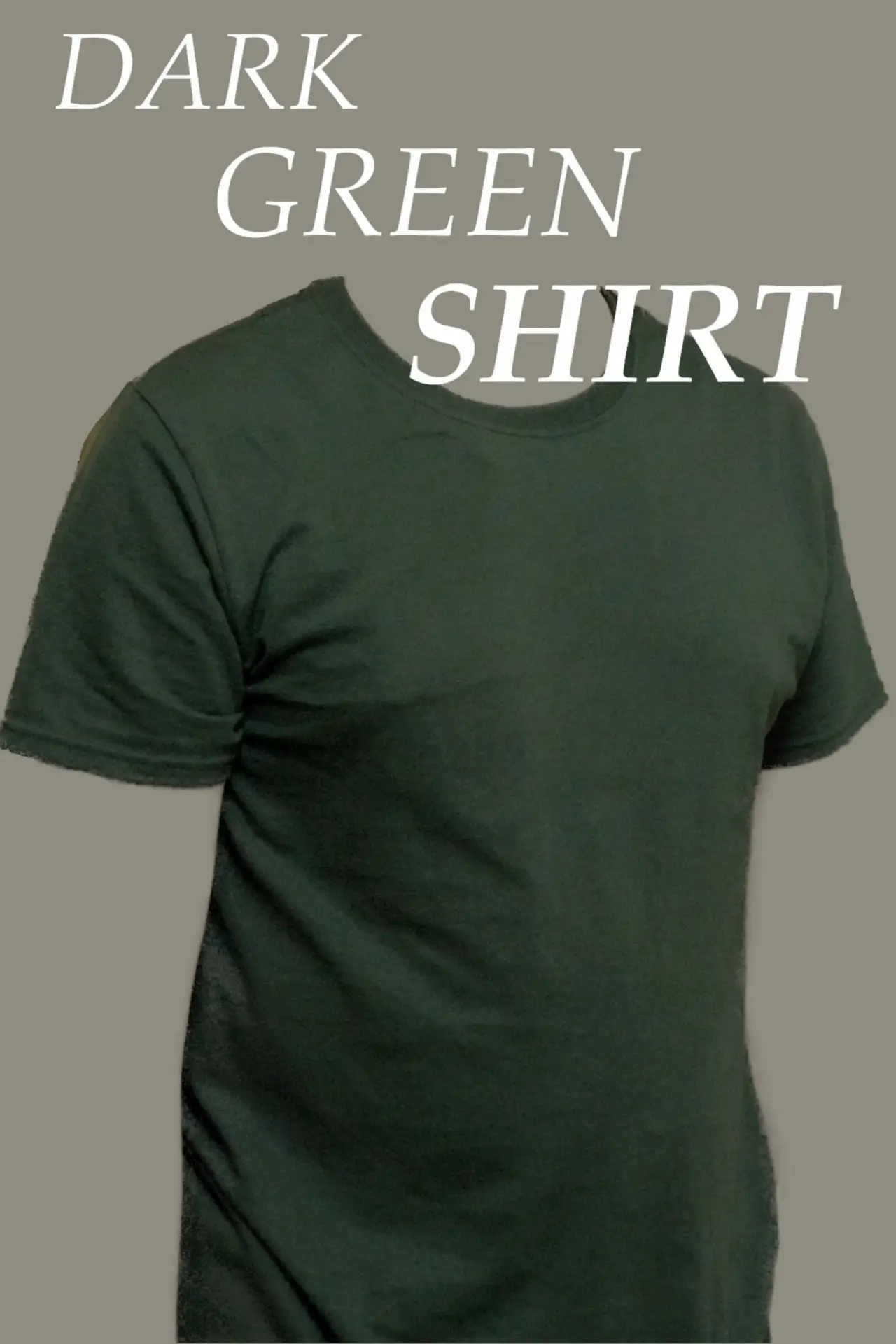 Movie poster "Dark Green Shirt"