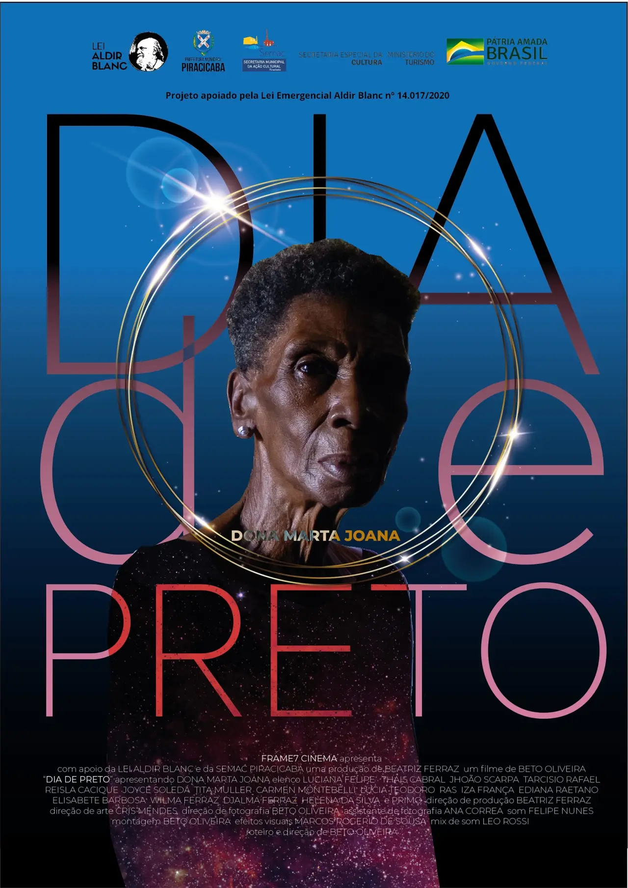Movie poster "Dia de Preto"