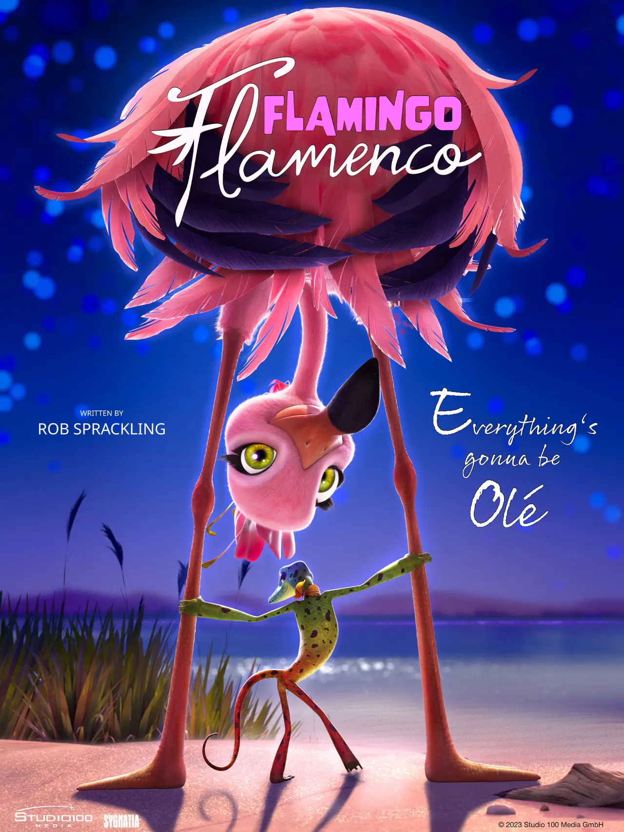 Movie poster "Flamin­go Flamenco"