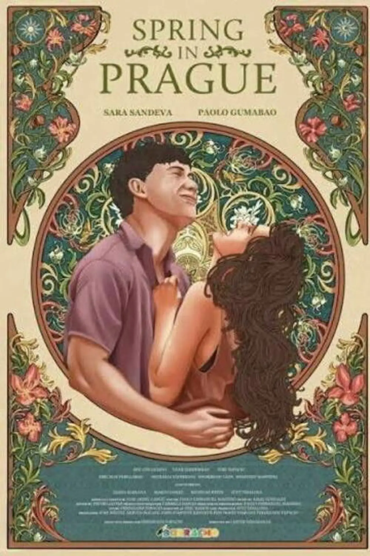 Movie poster "Spring in Prague"