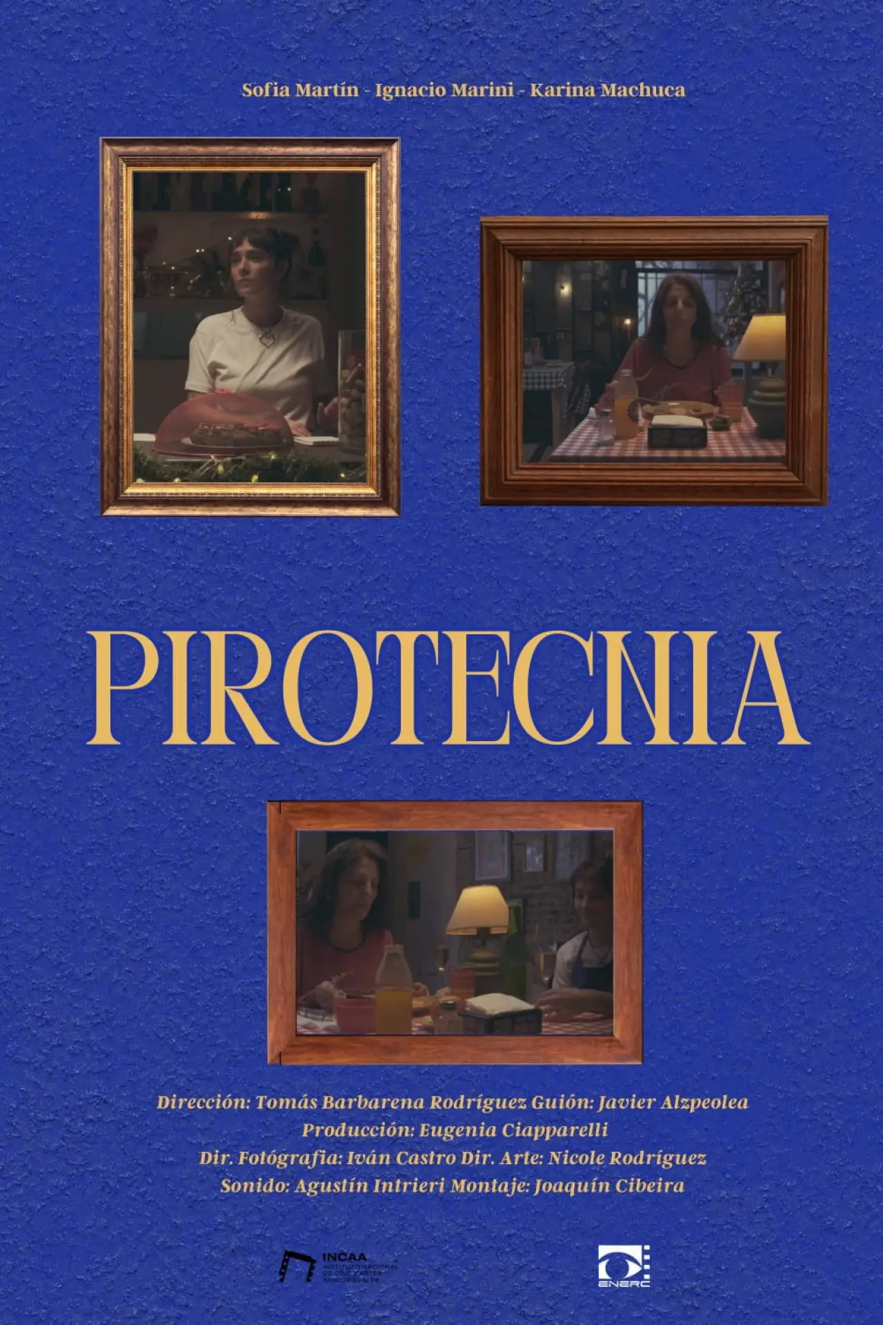 Movie poster "Pirotecnia"