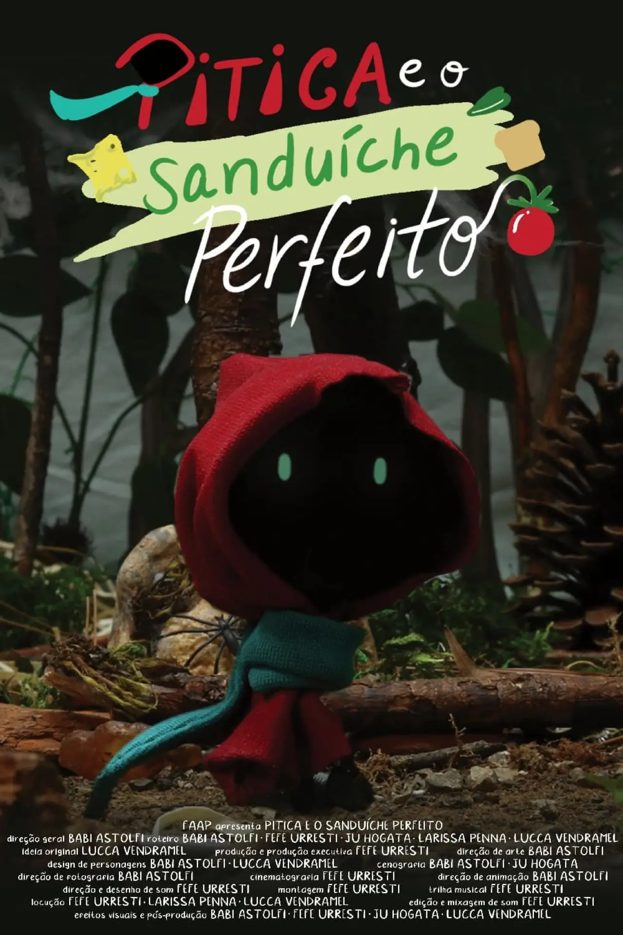 Movie poster "Pitica and the Perfect Sandwich"