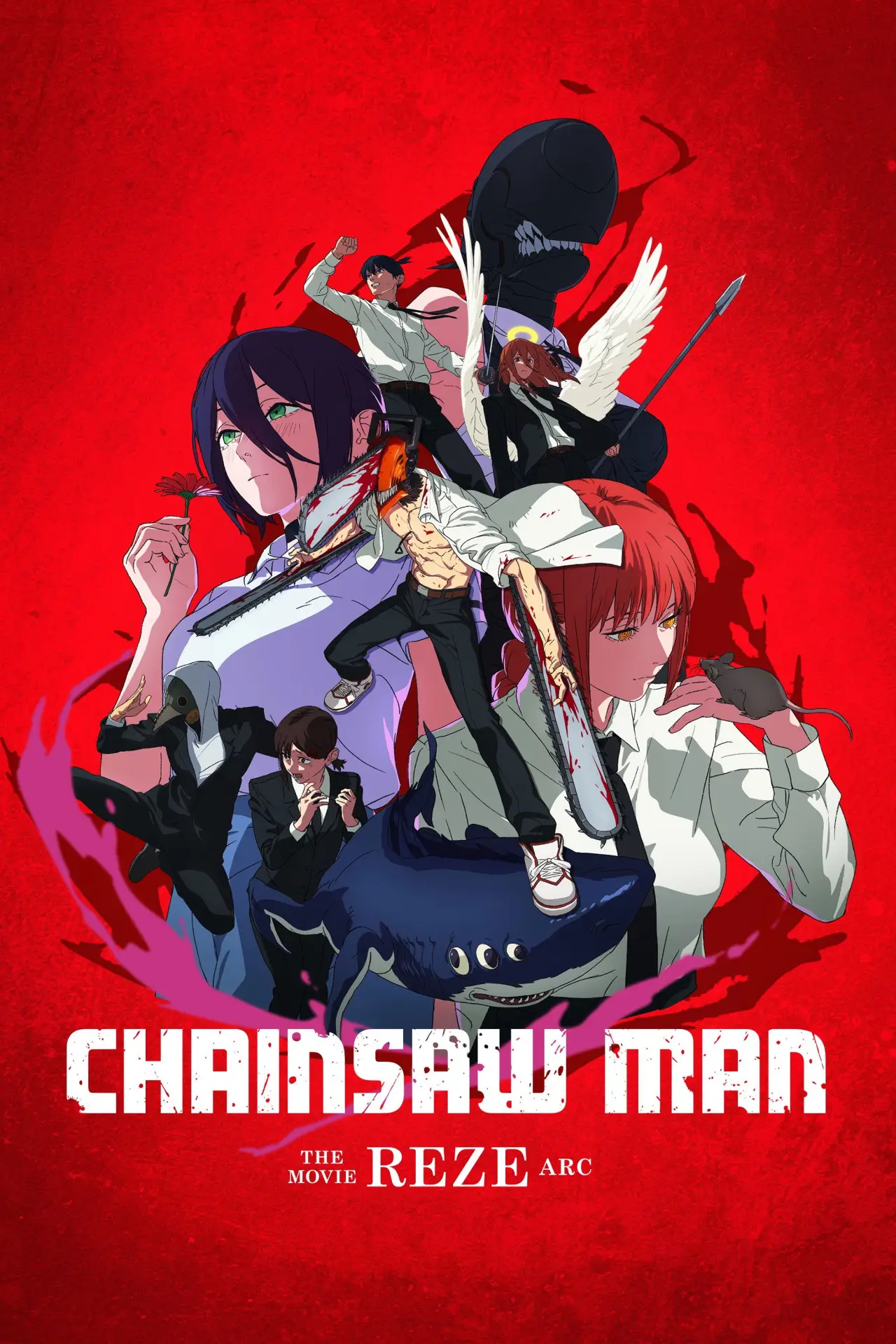 Movie poster "Chainsaw Man - The Movie: Reze Arc"