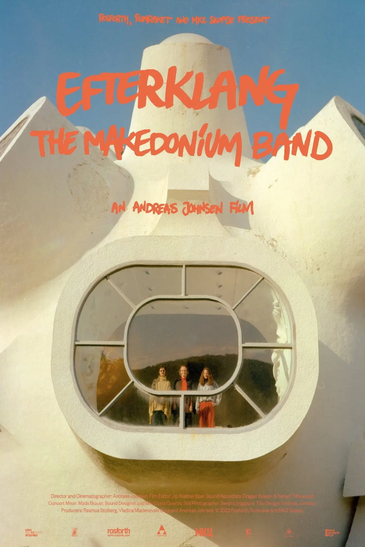 Movie poster "Efterklang - The Makedonium Band"