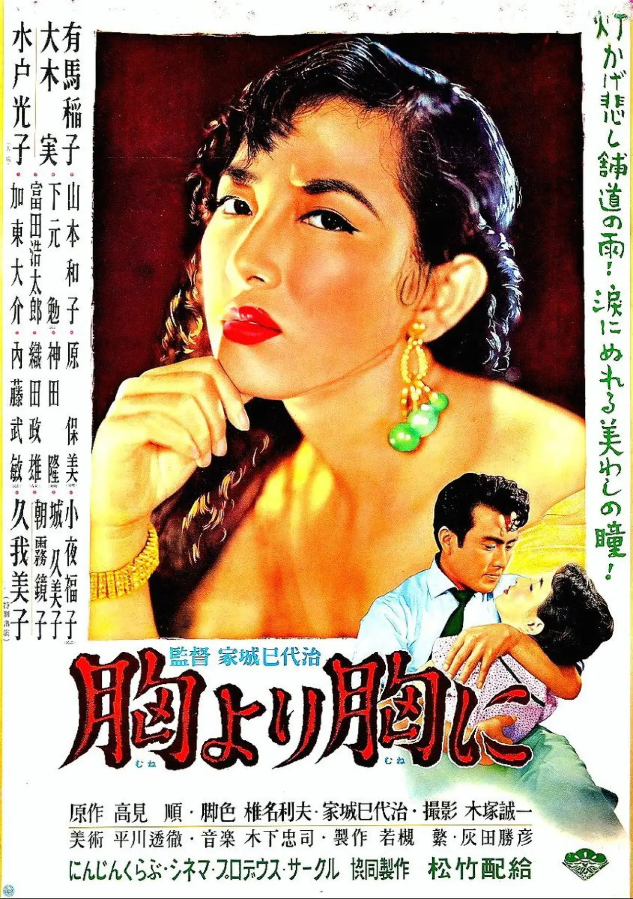 Movie poster "Mune yori mune ni"