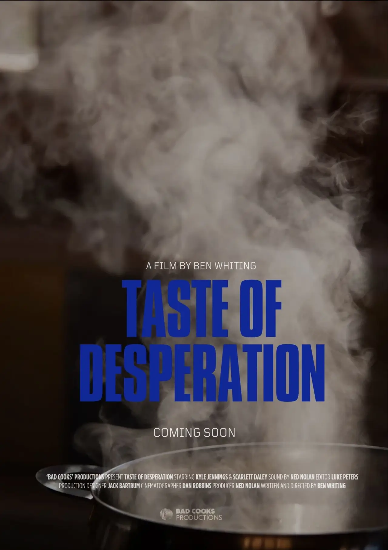 Movie poster "Taste of Desperation"