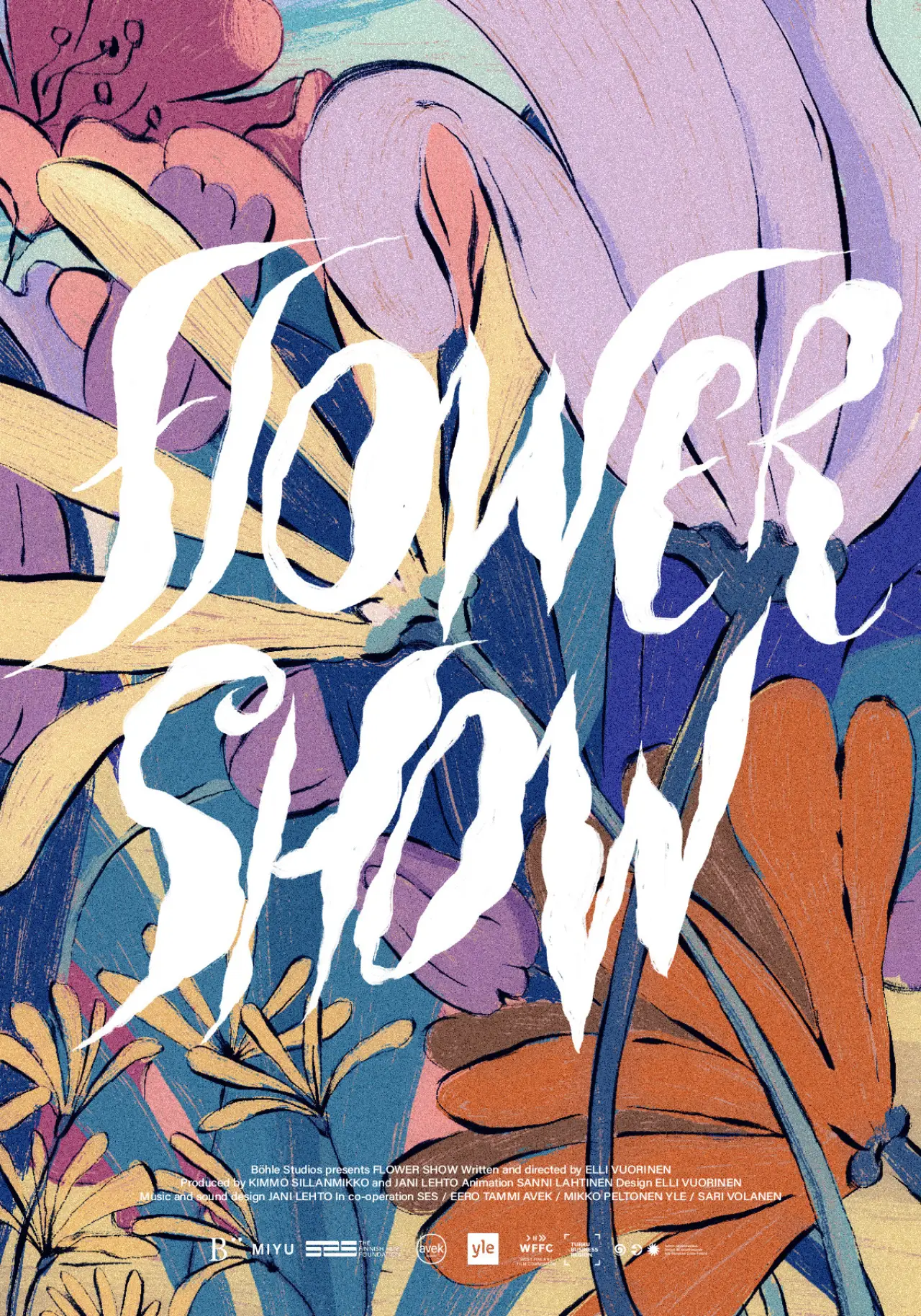 Movie poster "Flower Show"