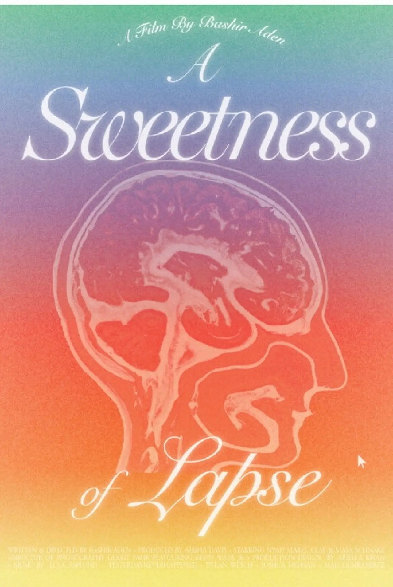 Movie poster "A Sweetness of Lapse"