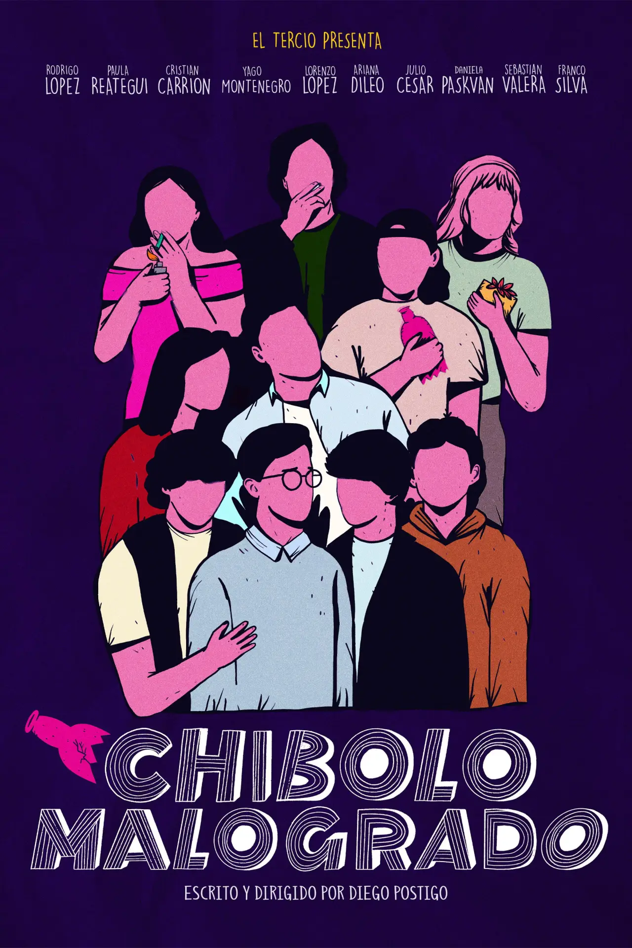Movie poster "Chibolo Malogrado"