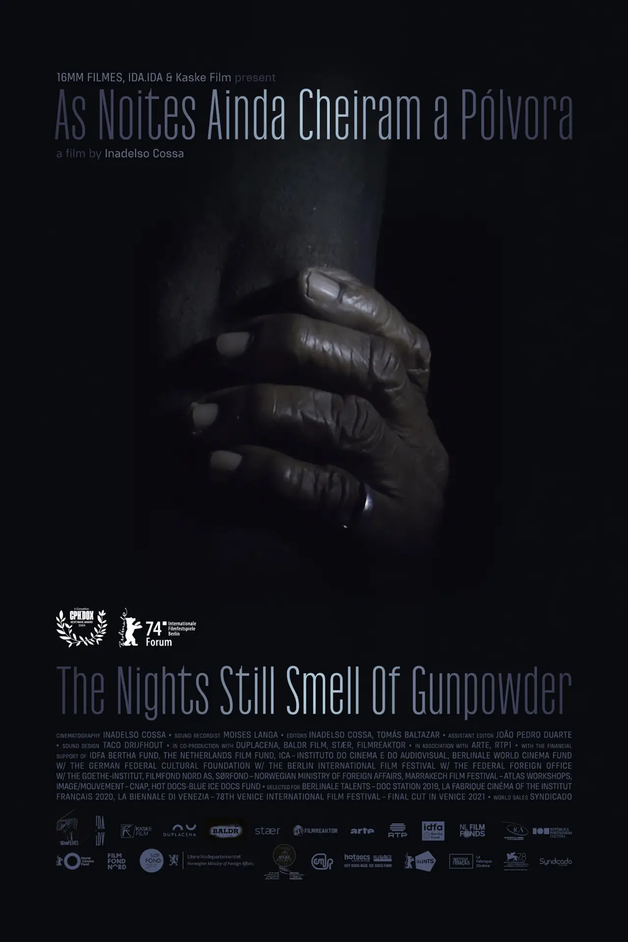 Movie poster "The Nights Still Smell of Gunpowder"