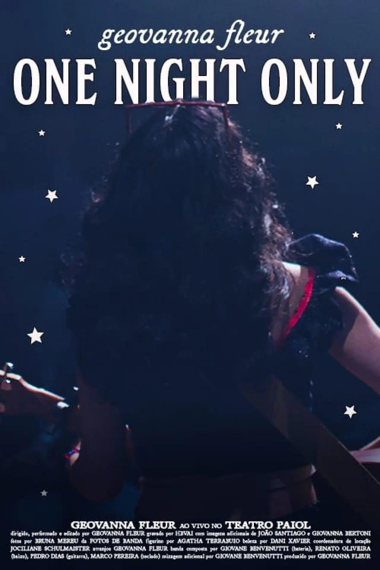 Movie poster "Geovanna Fleur: One Night Only"