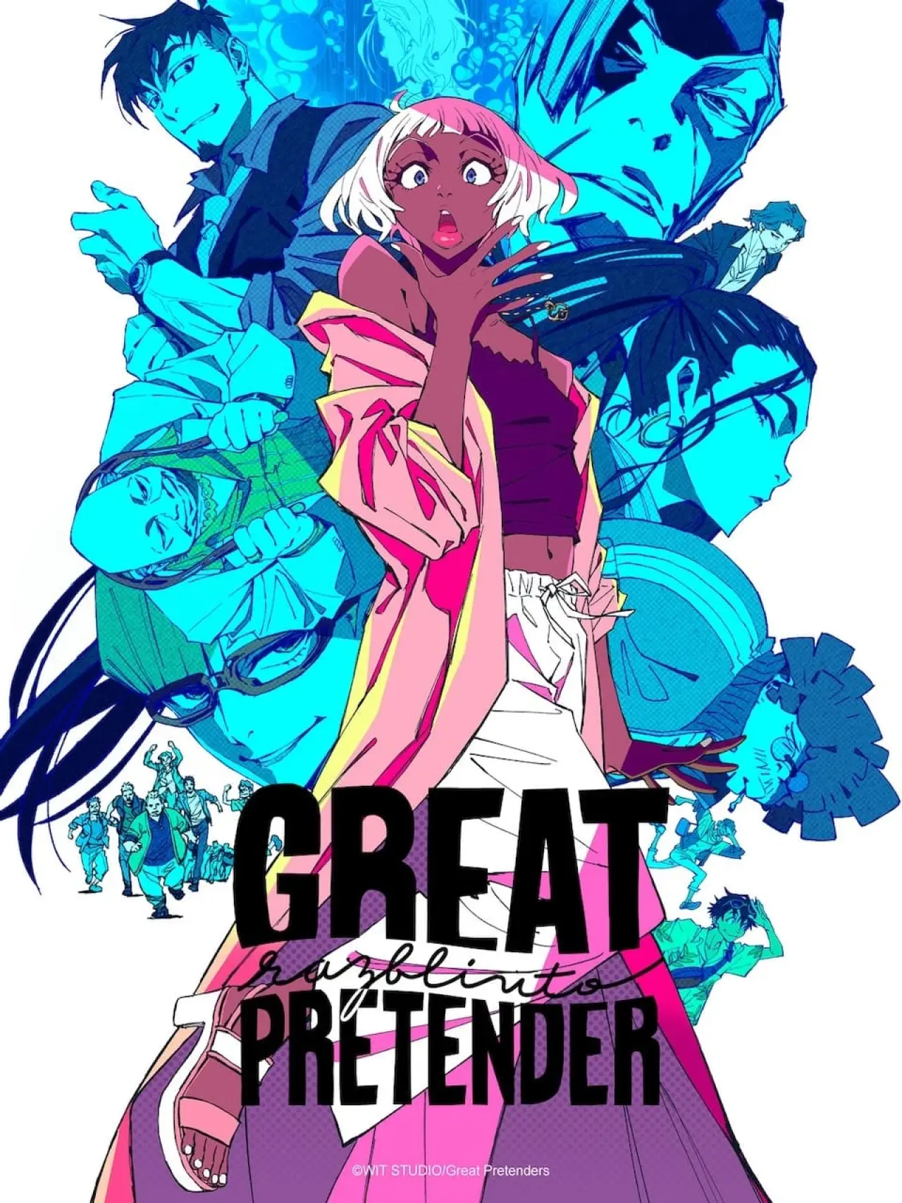 Movie poster "GREAT PRETENDER razbliuto"