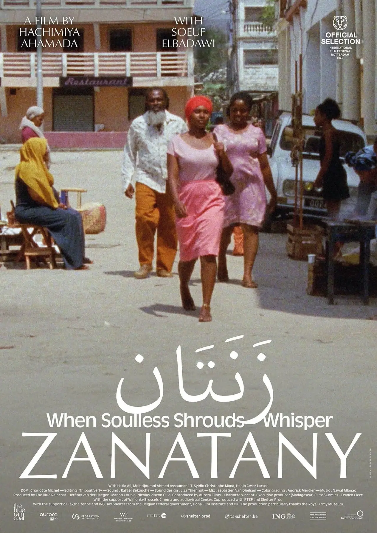 Movie poster "Zanatany, when soulless shrouds whisper"