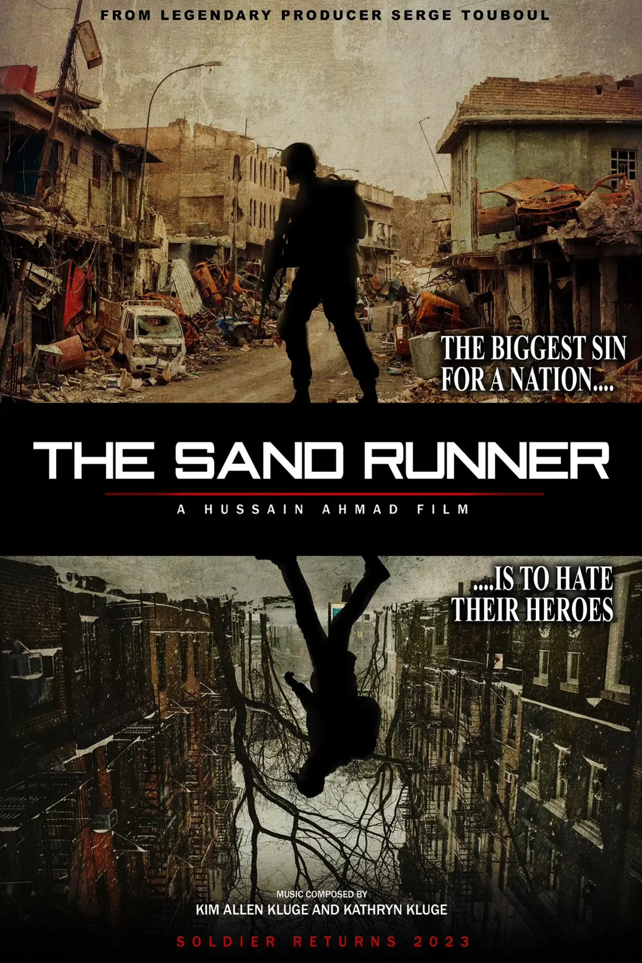 Movie poster "The Sand Runner"
