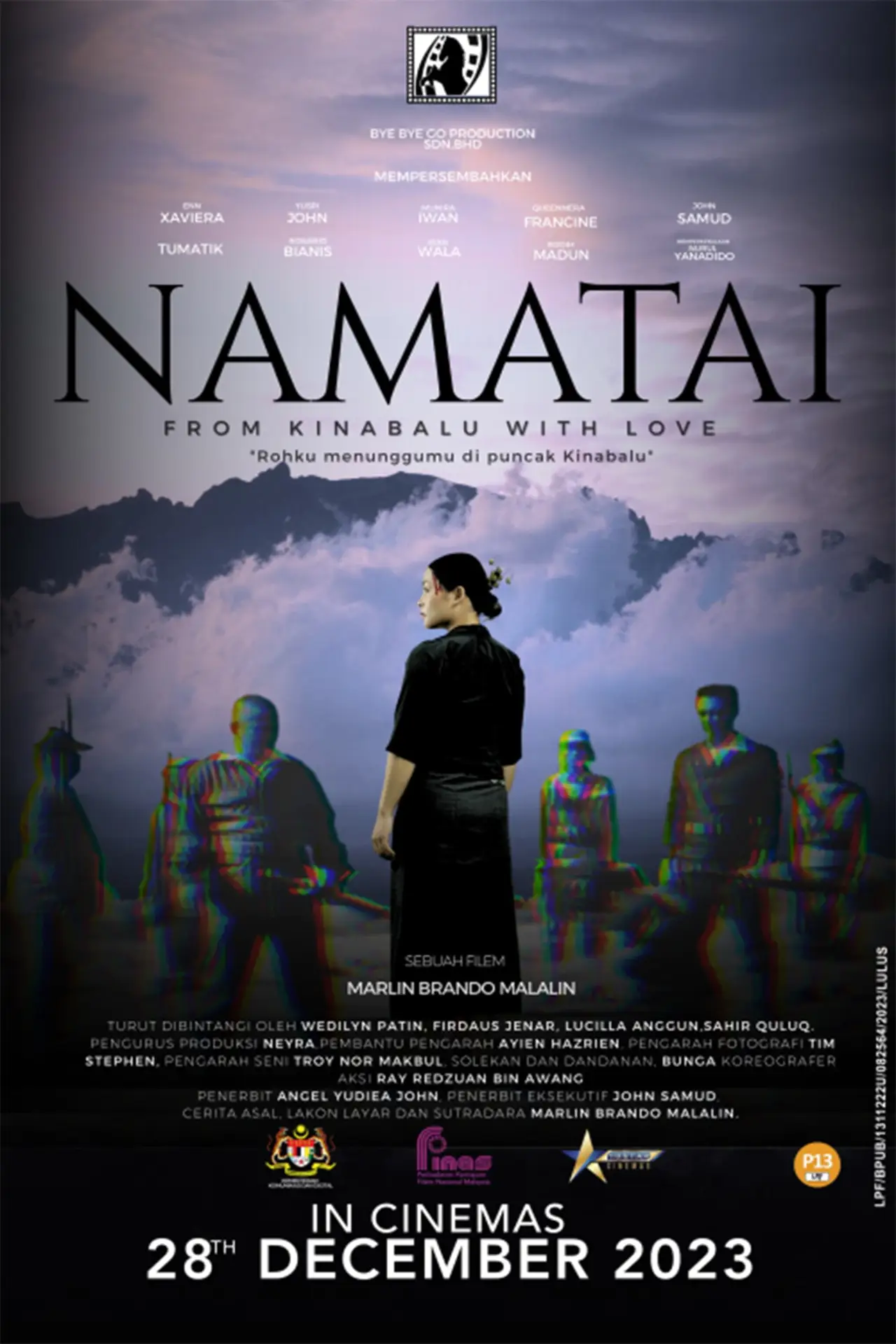 Movie poster "Namatai - From Kinabalu with Love"