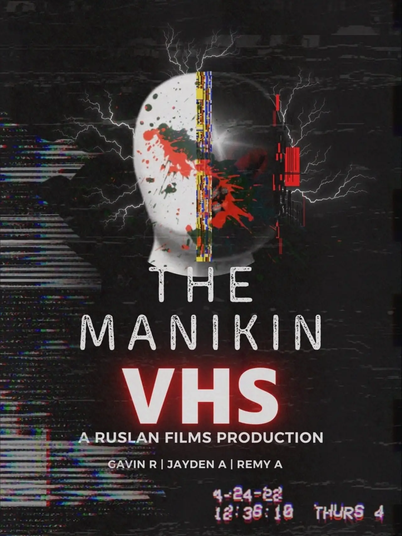 Movie poster "The Manikin VHS"