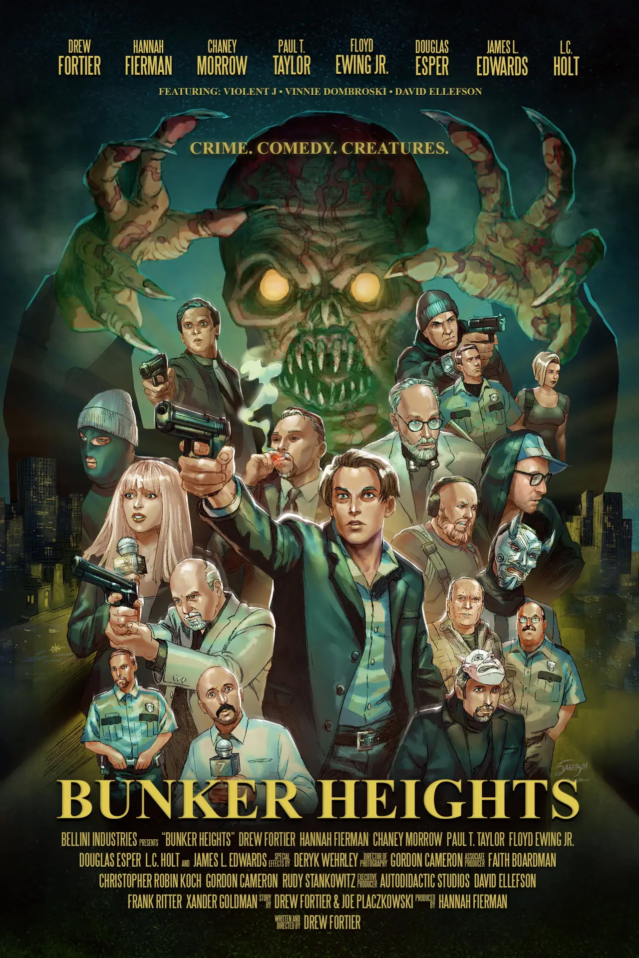 Movie poster "Bunker Heights"