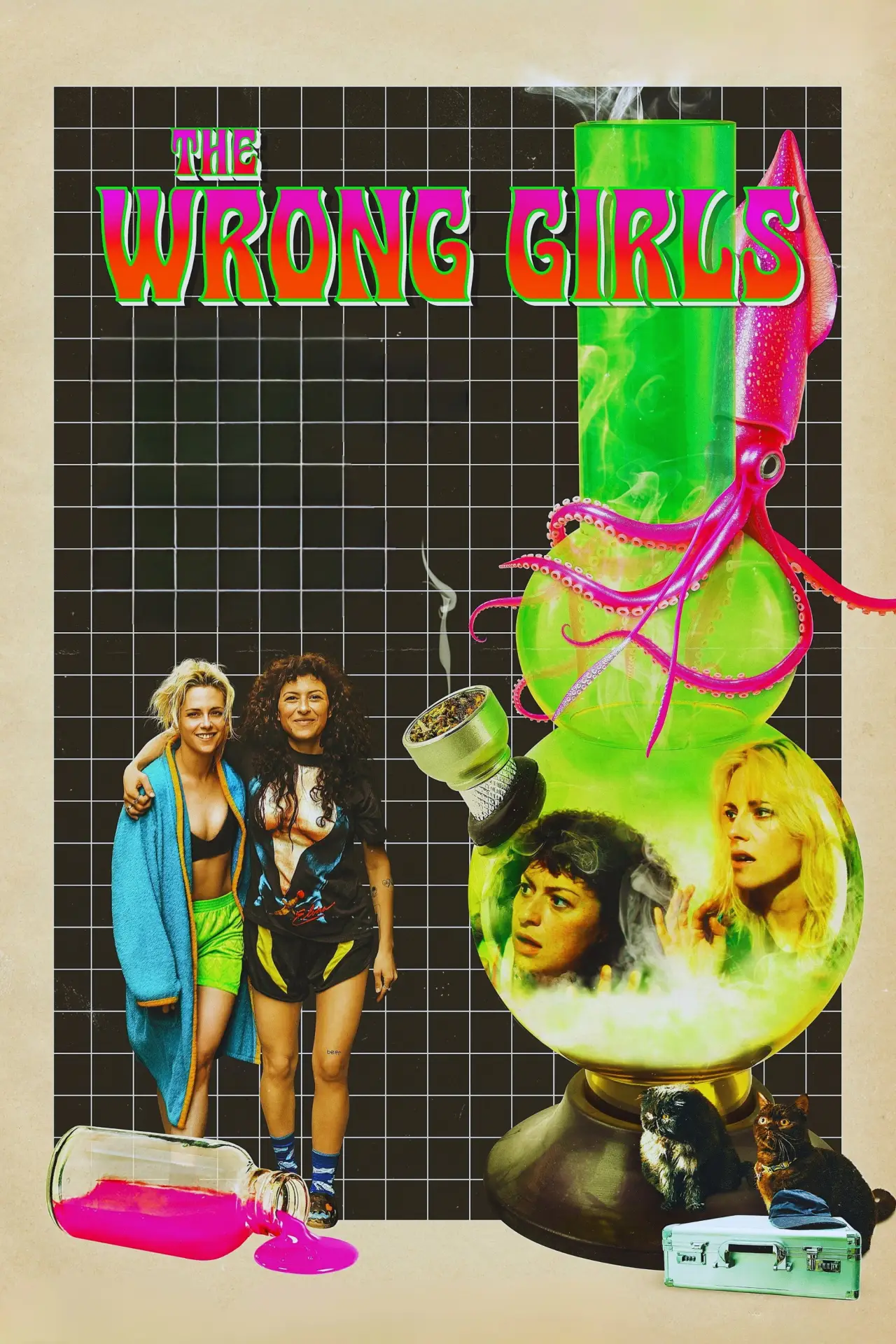 Movie poster "The Wrong Girls"