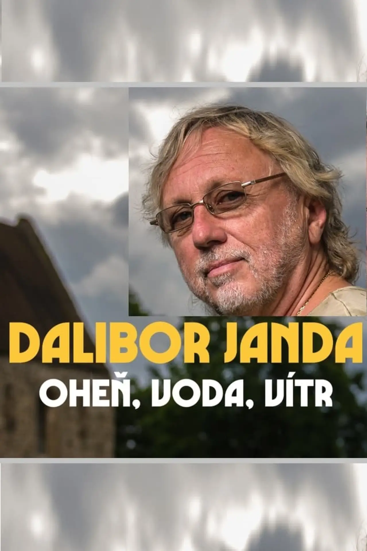 Movie poster "Dalibor Janda – oheň, voda, vítr"