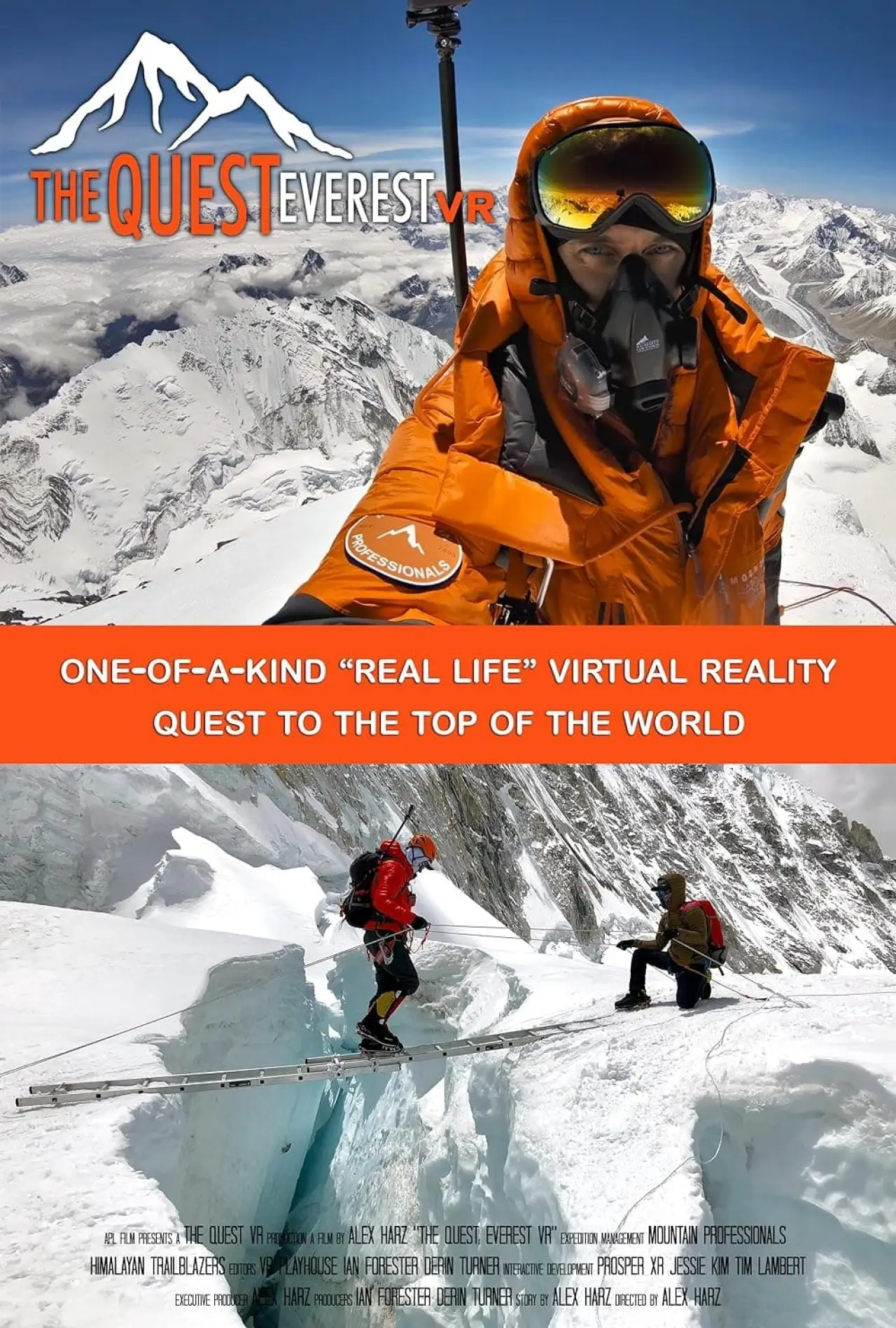 Movie poster "THE QUEST: Everest VR"