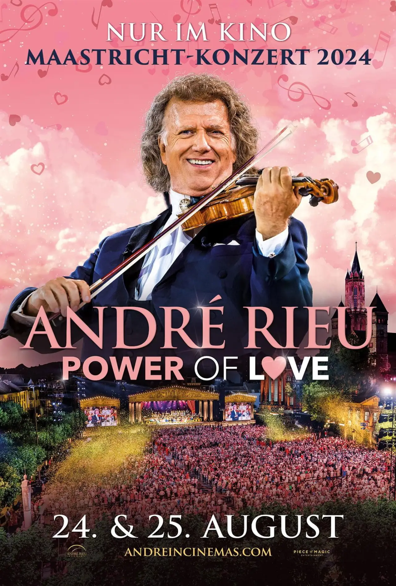Movie poster "André Rieu - Power of Love"
