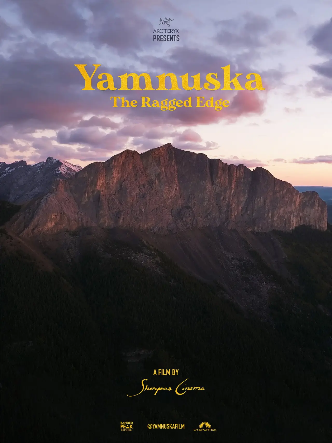 Movie poster "Yamnuska: The Ragged Edge"