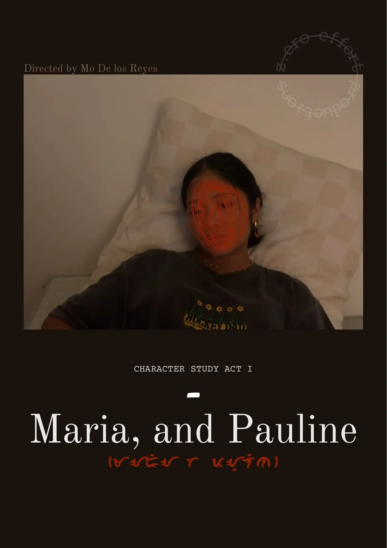 Movie poster "Maria, and Pauline"