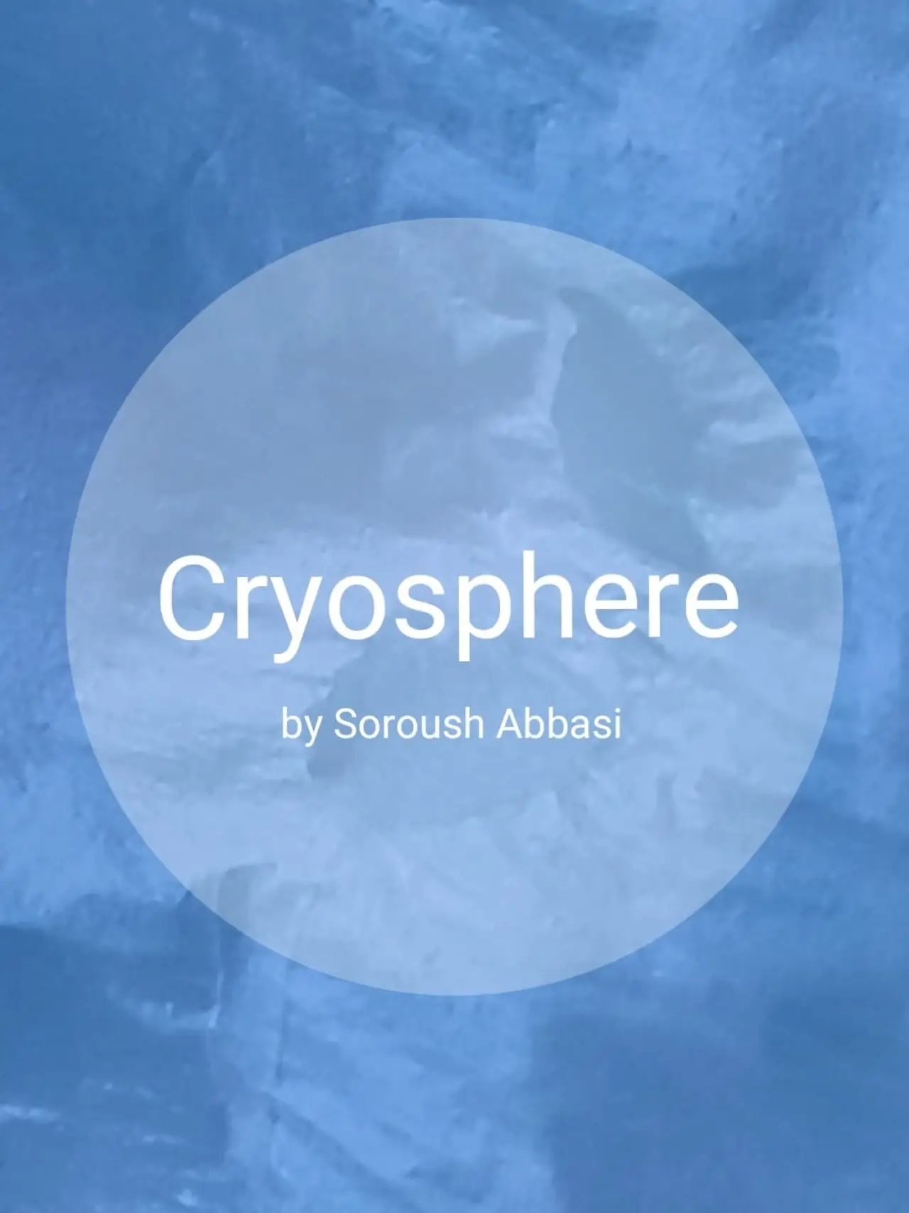 Movie poster "Cryosphere"