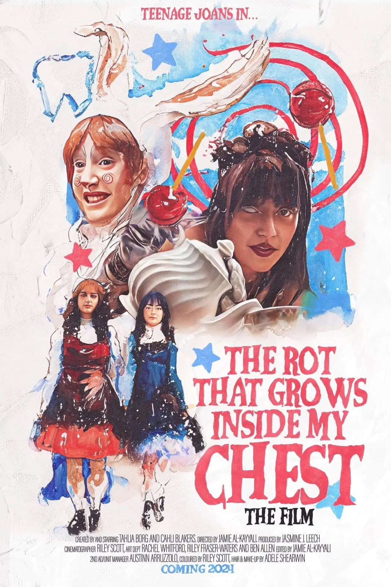 Movie poster "The Rot That Grows Inside My Chest (The Film)"