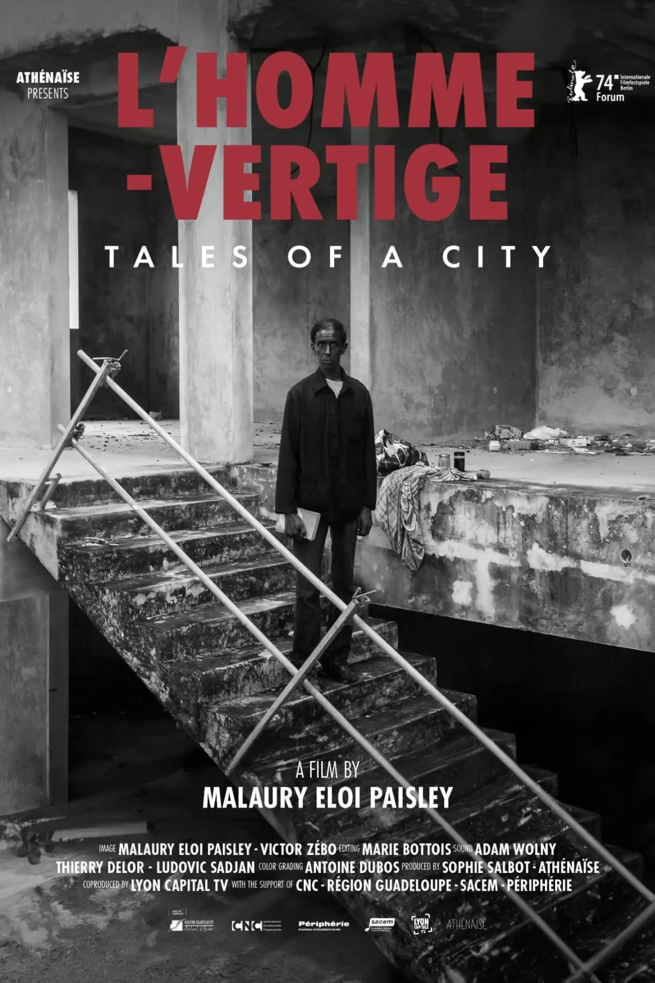 Movie poster "L’homme-vertige: Tales of a City"