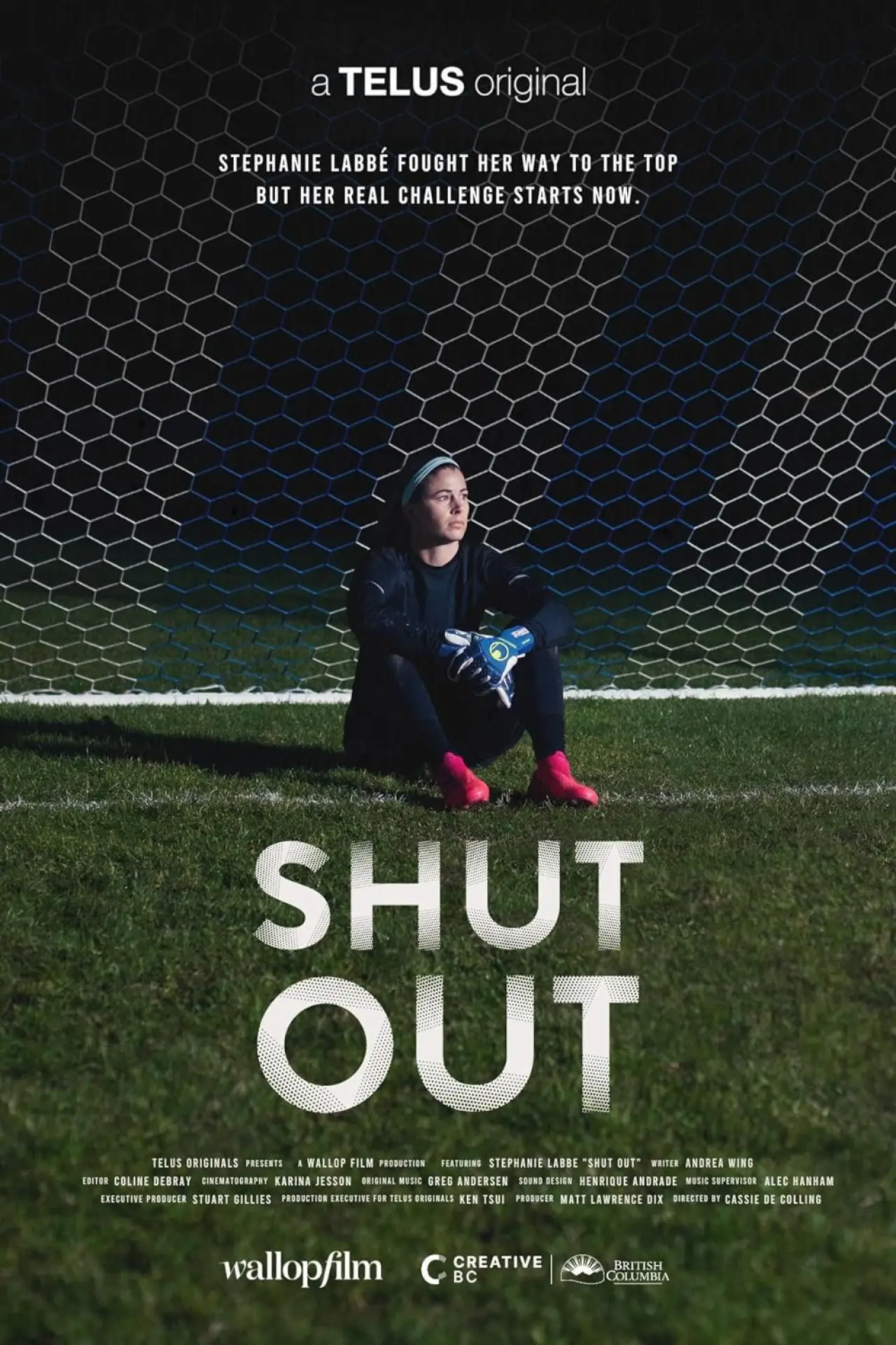 Movie poster "Shut Out: Stephanie Labbé"